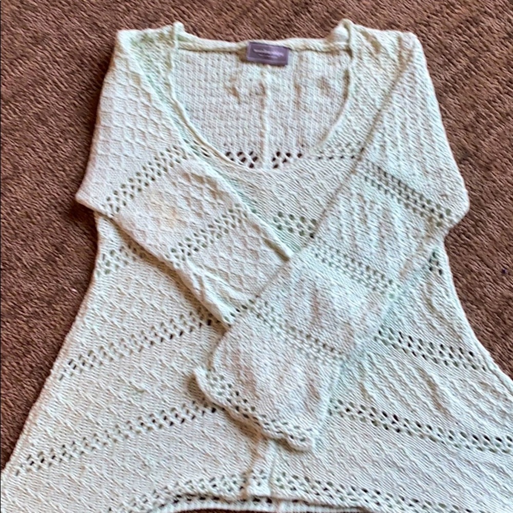 Light green sweater